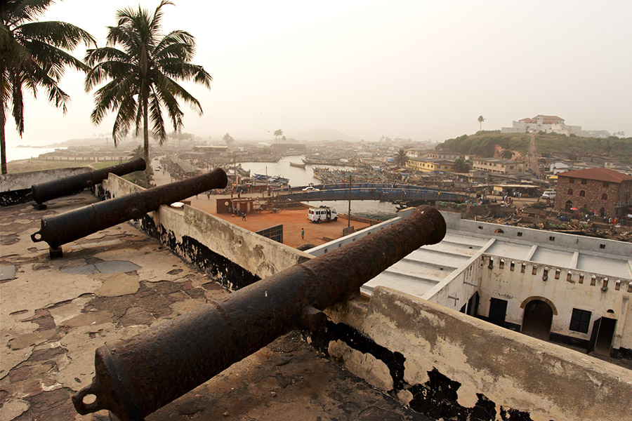 352   View from Sint George Castle in Elmina